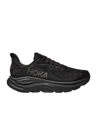 Hoka M Clifton 10 Woman Sneakers Black Size 8 Textile Fibers In Multi
