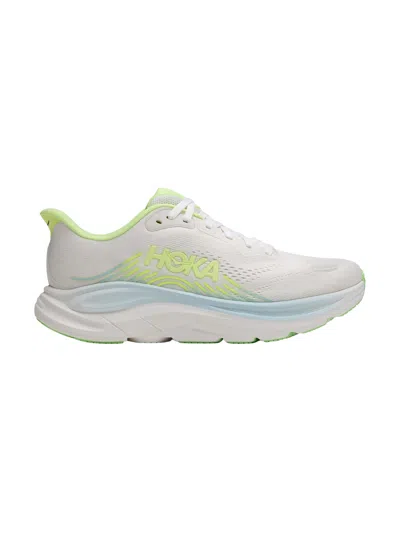 Hoka One One Clifton 11 White Pale Yellow Shoes Women