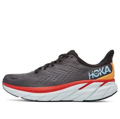 Hoka One One Clifton 8 'anthracite Castlerock' In Gray