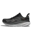 Hoka Clifton 9 Running Shoe In Black