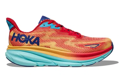 Pre-owned Hoka One One Clifton 9 Cerise Cloudless (women's) In Cerise/cloudless