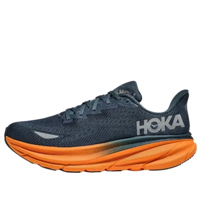 Hoka One One Clifton 9 Gtx 'navy Orange' In Multi