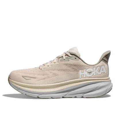 Hoka One One Clifton 9 'oat Milk Barley' In Neutral