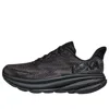 Hoka Men's Clifton 9 Running Shoes In Black In Black