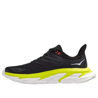 Hoka One One Clifton Edge 'anthracite Evening Primrose' In Black