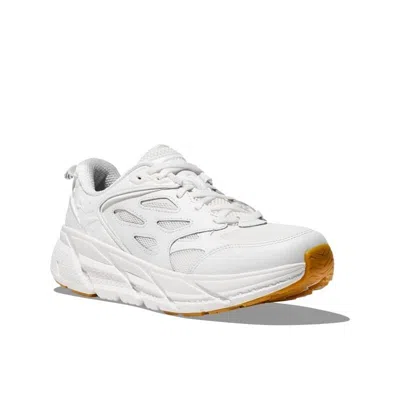 Hoka One One Clifton L 1160050-wwh Sneakers Unisex White Running Shoes Tf5907 (white,13)