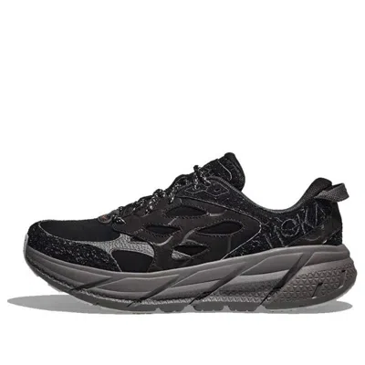 Hoka One One Clifton L 'elite Terrain System Black Satellite Grey' In Multi