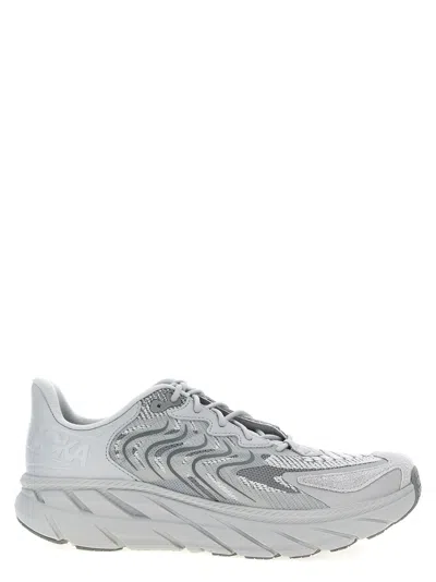 Hoka One One Clifton Ls Sneakers In Gray