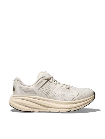 Hoka One One Clifton One9 Trainers In Nude