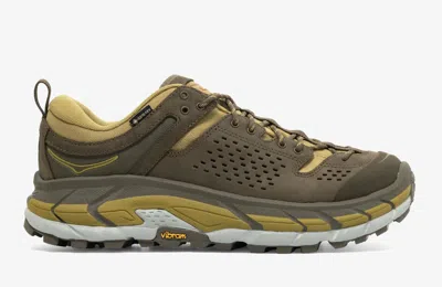 Pre-owned Hoka Tor Ultra Lo Dark Olive Size 10.5 - 12 Brand In Green