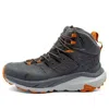 Hoka One One Kaha 2 Gore-tex 'castlerock Harbor Mist' In Gray