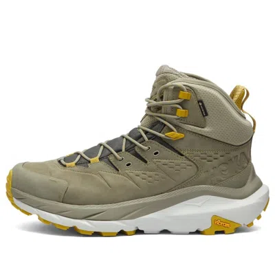 Hoka One One Kaha 2 Gtx 'olive Haze Mercury' In Gray