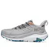 Hoka One One Kaha 2 Low Gore-tex 'sharkskin Blue Coral' In Gray