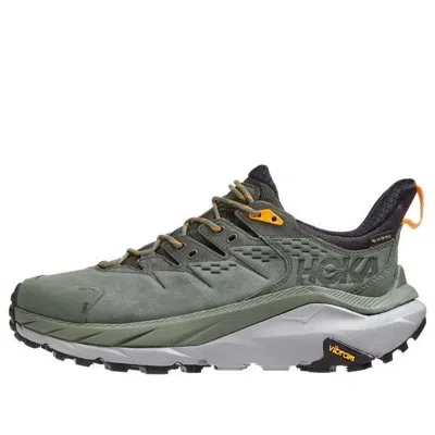 Hoka One One Kaha 2 Low Gore-tex 'thyme Radiant Yellow' In Green