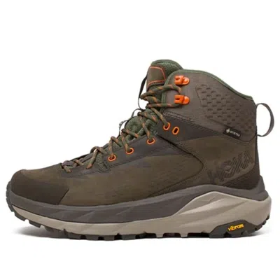 Hoka One One Kaha Gore-tex 'black Olive Green' In Brown