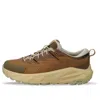 Hoka One One Kaha Low Gore-tex 'elite Terrain System - Wheat Mushroom' In Brown