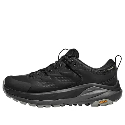 Hoka One One Kaha Low Gtx Elite Terrain System 'black Satellite Grey'