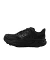 Hoka Lace Up Sneakers In Black