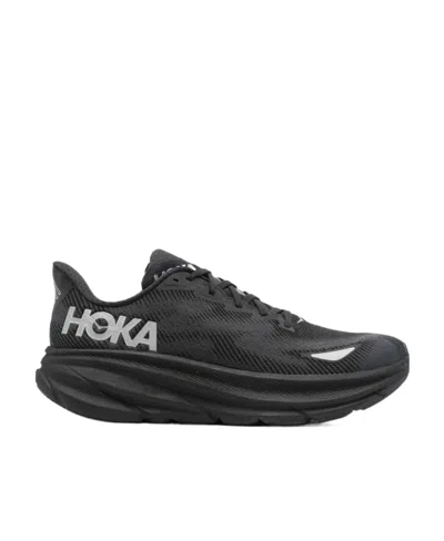 Hoka Laced Sneakers In Black