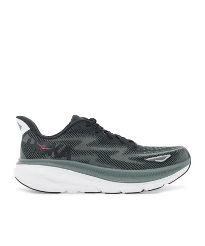 HOKA HOKA ONE ONE CLIFTON 9 LACE-UP SNEAKERS