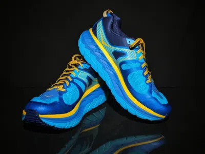Pre-owned Hoka One One M Stinson Atr 5 Men's Athletic Shoes Size 13" In Blue