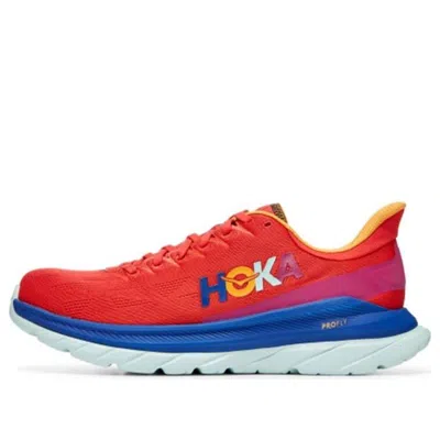 Hoka One One Mach 4 'st/art Pack' In Red