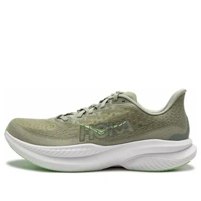 Hoka One One Mach 6 'forest Lichen' In Green