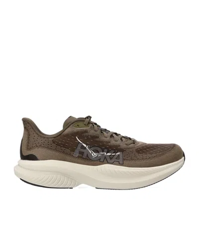 Hoka One One Mach 6 Sneakers In Brown