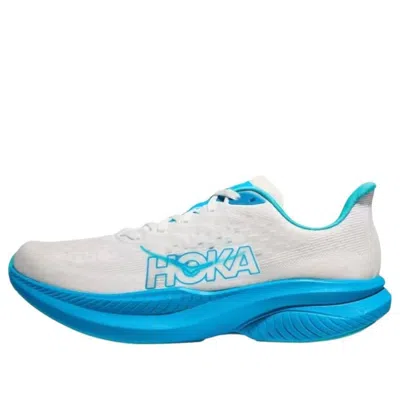 Hoka One One Mach 6 'white Skyward Blue'