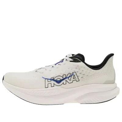Hoka One One Mach 6 'white Ultramarine' In Neutral