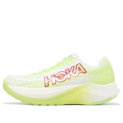 Hoka One One Mach X 'lettuce White' In Multi