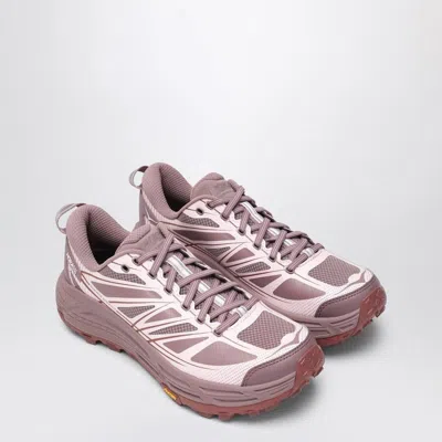 Hoka Gucci Black Leather Pumps In Pink