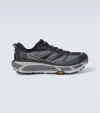 Hoka Mafate Speed 2 Rubber And Mesh Running Sneakers In Black