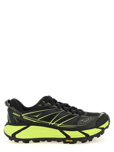 Hoka Black Logo Sneakers In Multi