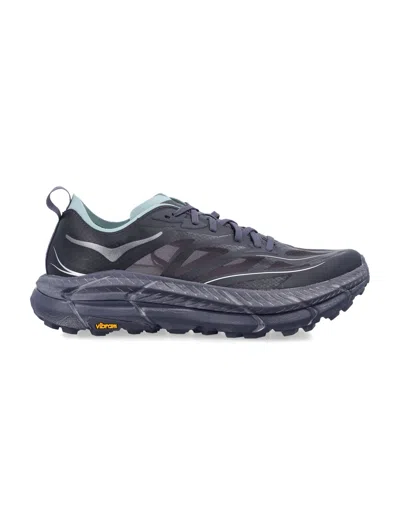 Hoka Man Sneakers Grey Size 9 Textile Fibers In Gray
