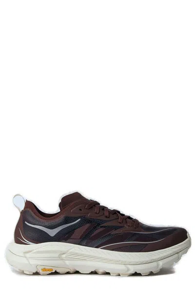 Hoka Mafate Speed 4 Lite Sneakers In Brown