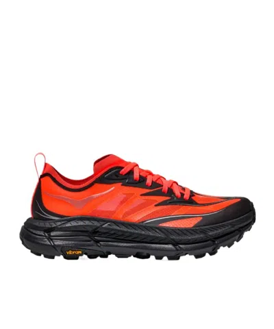 Hoka One One Mafate Speed 4 Lite Lace-up Sneakers In Red