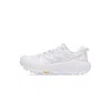 Hoka Mafate Speed 2 Sneakers In White Fabric In White/lunar Rock