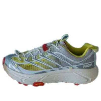 Hoka One One Mafate Three 2 'yellow' In Blue