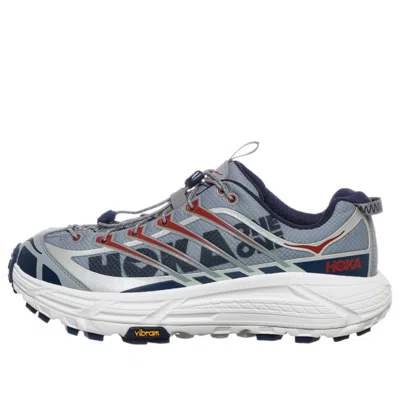 Hoka One One Mafate Three2 'limestone Outer Space' In Gray