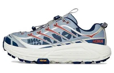 Pre-owned Hoka One One Mafate Three2 Low Limestone Outer Space - 1141572-losp In Gray