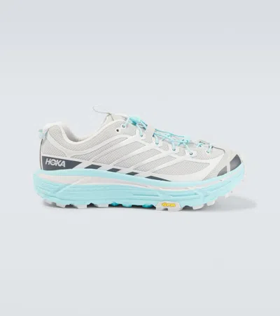 Hoka Mafate Three2 Sneakers In Silver