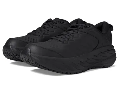 Pre-owned Hoka One One Man's Sneakers & Athletic Shoes Hoka Bondi Sr In Black/black