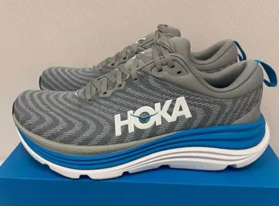 Pre-owned Hoka Men"s  One One Gaviota 5 Running Shoes Extra Support Sizes & Colors Lot In Limestone/diva Blue