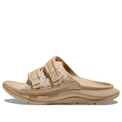 Hoka One One Ora Luxe 'shifting Sand' In Brown