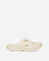 Hoka Ora Recovery Mules In Beige