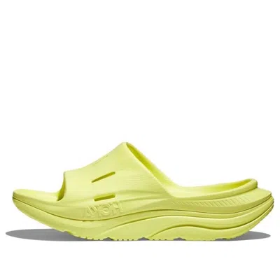 Hoka One One Ora Recovery Slide 3 'citrus Glow' In Multi