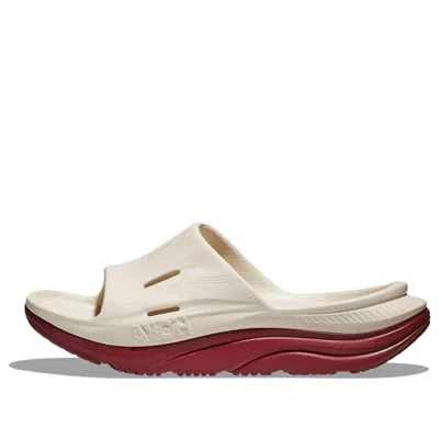 Hoka One One Ora Recovery Slide 3 'eggnog Rust'