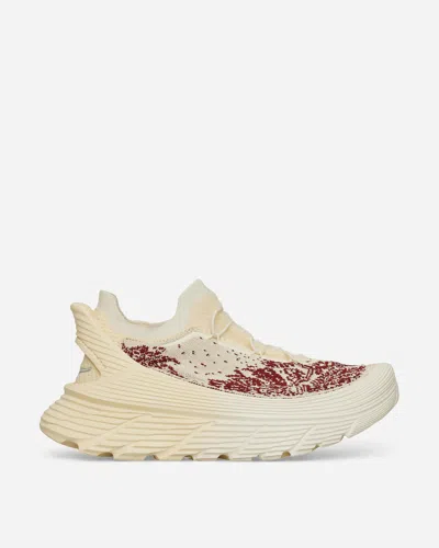 Hoka Paria Farzaneh Restore Chukka Sneakers Cream In Beige