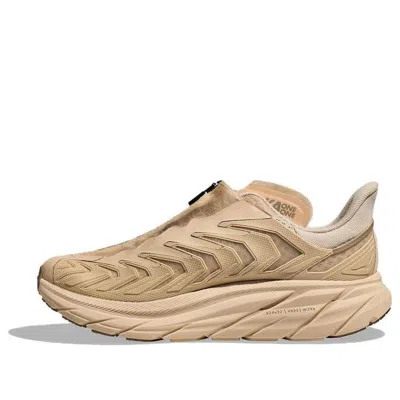 Hoka One One Project Clifton 'shifting Sand Dune' In Brown
